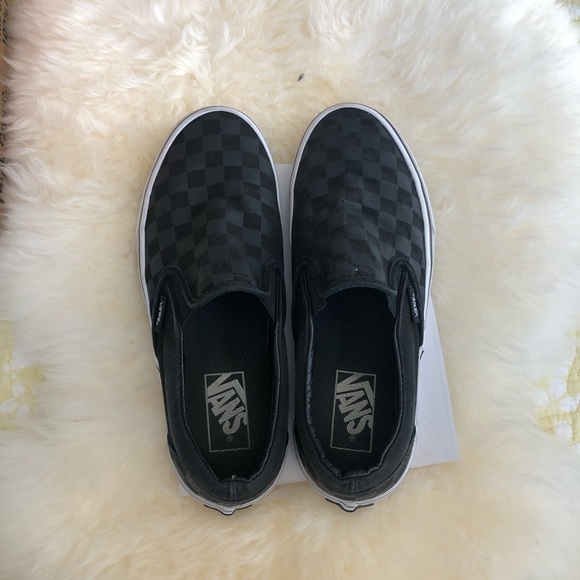 vans reflective checkers